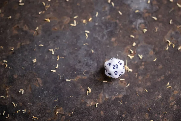 playing dice for role-playing and board games