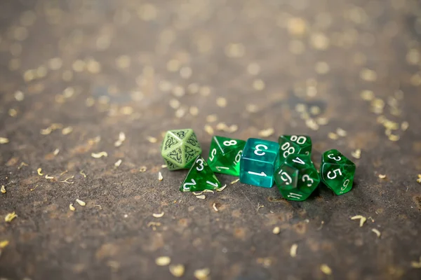 playing dice for role-playing and board games