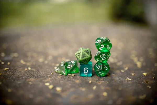 playing dice for role-playing and board games