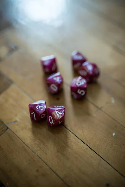 playing dice for role-playing and board games