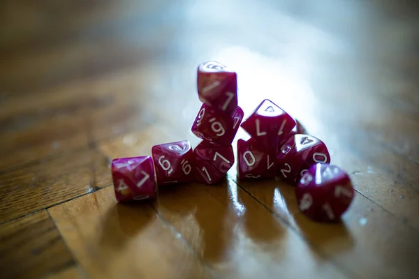 playing dice for role-playing and board games