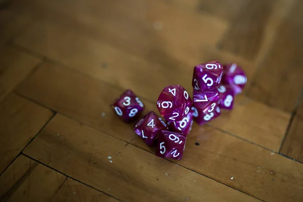 playing dice for role-playing and board games