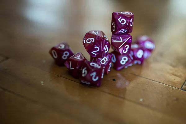 playing dice for role-playing and board games