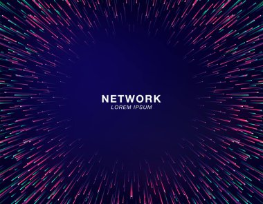 Soyut dairesel geometrik arka plan