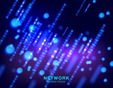 Soyut dairesel geometrik arka plan