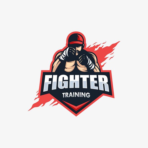 Векторный шаблон Sport Fighter
