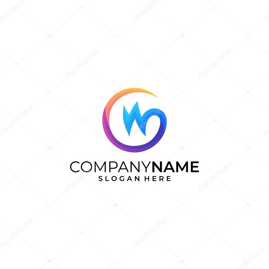 Letter M illustration Design vector template. Suitable for Creative Industry, Multimedia, entertainment, Educations, Shop, and any related business