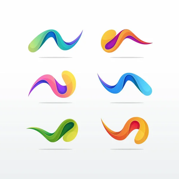 Abstrakte Logo-Symbol Mosaik Muster Design-Vorlage Element — Stockvektor
