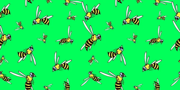 illustration of a wasp bee  art