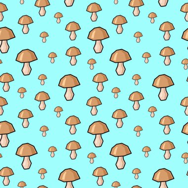 yazdırmak için farklı sırayla bej mantarlar