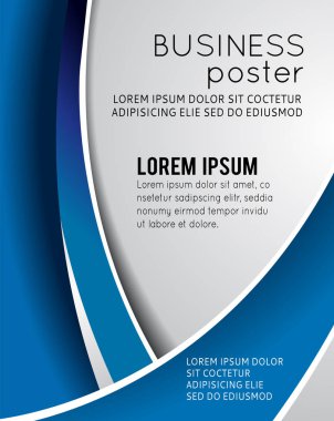 İş şablon için yaratıcı soyut broşürü 