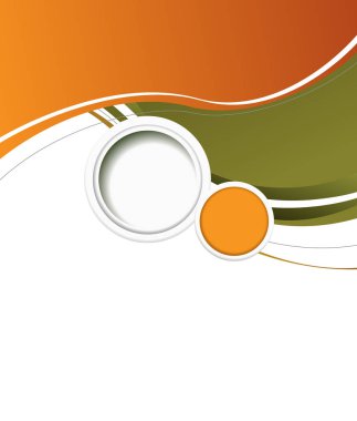 İş posteri şık soyut tanıtımı