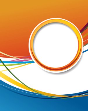 Broşür tasarım içerik arka plan, illüstrasyon