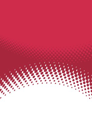 Soyut kırmızı yarım ton arkaplan. Vektör illüstrasyonu