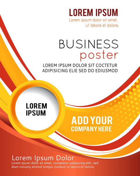 Профессиональный шаблон бизнес-дизайна или корпоративный дизайн баннера. Обложка журнала, издание и презентация. Абстрактный векторный фон.