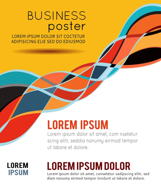 Capa de revista, modelo de layout de design. Vetor abstrato backgrou —  Vetores de Stock