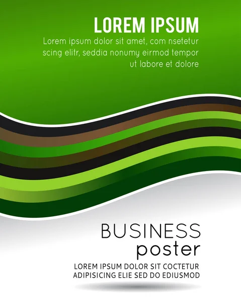 Modelo profissional de layout de design de negócios ou banner corporativo — Vetor de Stock