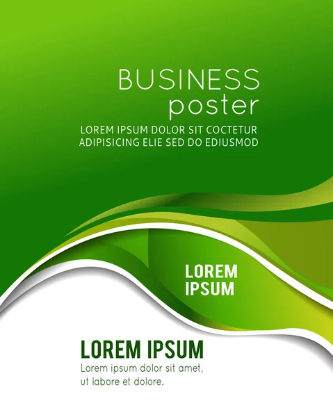 Modelo Profissional Layout Design Negócios Design Banner Corporativo Capa Revista — Vetor de Stock