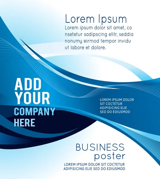 Professionele ontwerpsjabloon lay-out of corporate banner — Stockvector