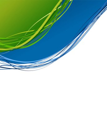 Broşür ya da broşür şürü, soyut renkli tasarım