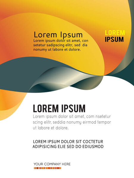 Фон оформления брошюры. Шаблон дизайна
