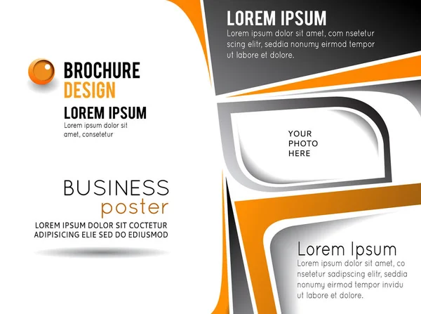 Modello di layout di business design professionale o banner aziendale — Vettoriale Stock