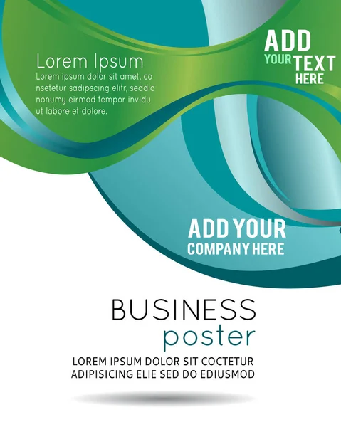 Modelo Profissional Layout Design Negócios Design Banner Corporativo Capa Revista —  Vetores de Stock