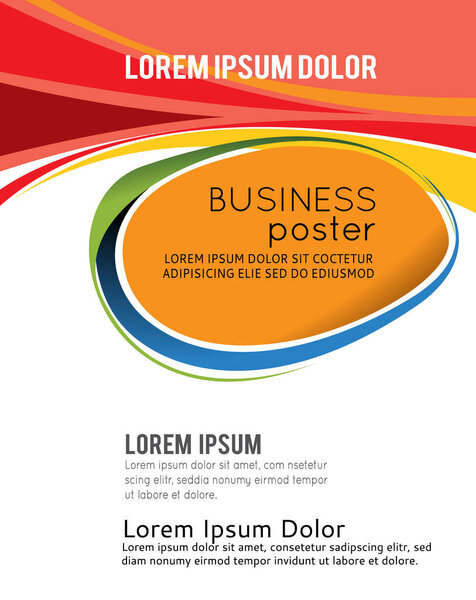 Векторная брошюра, листовка, обложка журнала и шаблон плаката