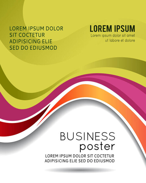 Профессиональный шаблон бизнес-дизайна или корпоративный дизайн баннера. Обложка журнала, издание и презентация. Абстрактный векторный фон.