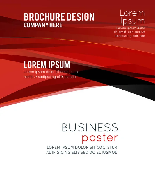 Background Concept Design Brochure Flyer Abstract Vector Illustration — Stock Vector