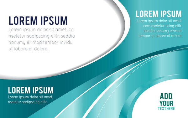 Профессиональный шаблон бизнес-дизайна или корпоративный дизайн баннера. Обложка журнала, издание и презентация. Абстрактный векторный фон.