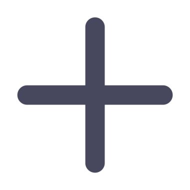 Tasarım logonuz Ui Vector illüstrasyon Eps10 için beyaz arka plan sembolü üzerinde izole trendy düz stil artı simgesi ekleyin