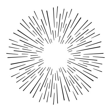 Klasik Günışığı Patlaması El yapımı Havai fişek Tasarımı Kara Işınlar