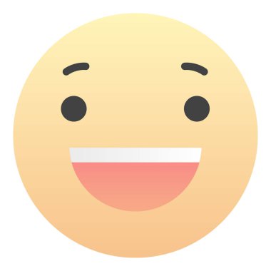 Sosyal ağ ve uygulamalar için emoji Işareti yüzü