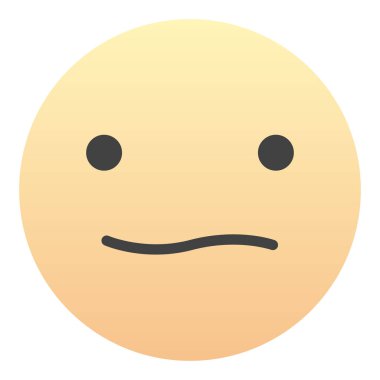 Sosyal ağ ve uygulamalar için Face Emotion Emoji Sign Face