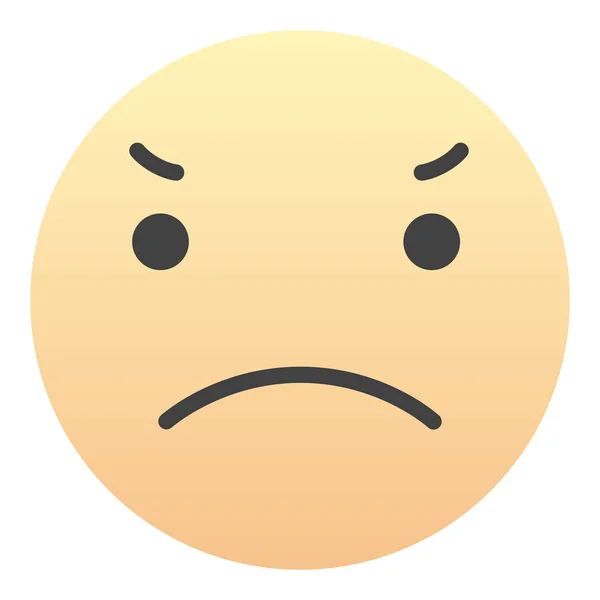 Emoção Facial Emoji Sign Face Para Redes Sociais Aplicativos —  Vetores de Stock