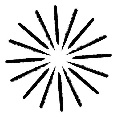 Klasik Günışığı Patlaması El yapımı Havai fişek Tasarımı Kara Işınlar