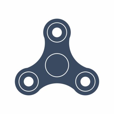 bir spinner vektör simgesi tasarımı  