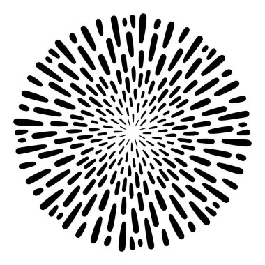 Klasik Günışığı Patlaması El yapımı Havai fişek Tasarımı Kara Işınlar 