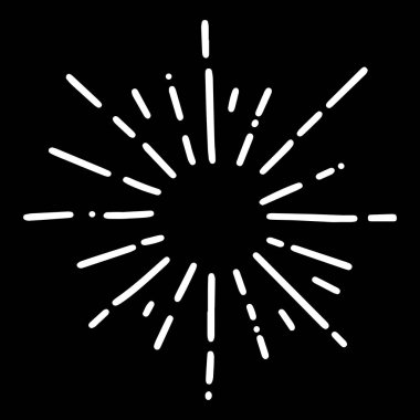 Splash illüstrasyon işareti simge vektör 