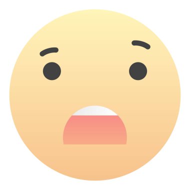  Sosyal ağ ve uygulamalar için emoji Işareti yüzü
