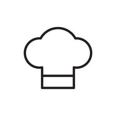 şef şapkası ile vektör arka plan