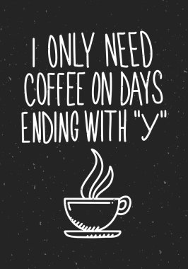  kahve şablon simge vektör çizim 