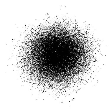 El çizilen nokta çizgi şekilleri El boyalı grungy mürekkep doodle siyah ve beyaz renklerde Dijital kağıt, kumaş, fon, sarma için trendy tasarım elemanı sonsuz doku