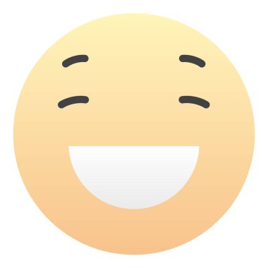  Sosyal ağ ve uygulamalar için emoji Işareti yüzü