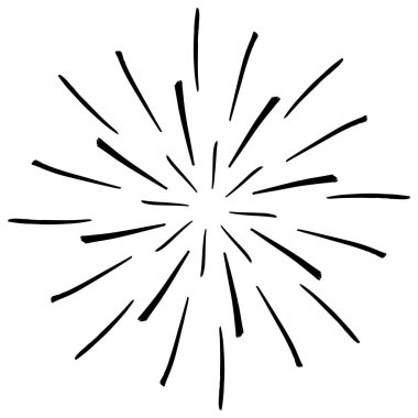 Klasik Günışığı Patlaması El yapımı Havai fişek Tasarımı Kara Işınlar