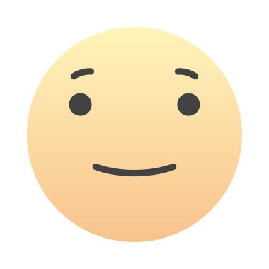  Sosyal ağ ve uygulamalar için emoji Işareti yüzü