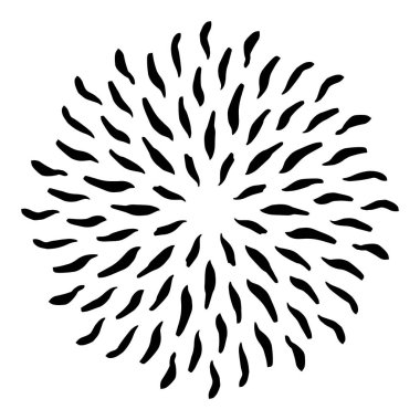 Klasik Günışığı Patlaması El yapımı Havai fişek Tasarımı Kara Işınlar