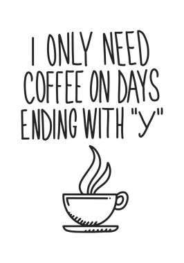  kahve şablon simge vektör çizim 