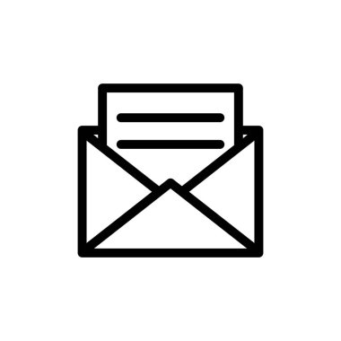 harfinin siyah beyaz vektör simgesi